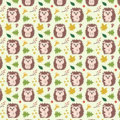 Осенний ёжик