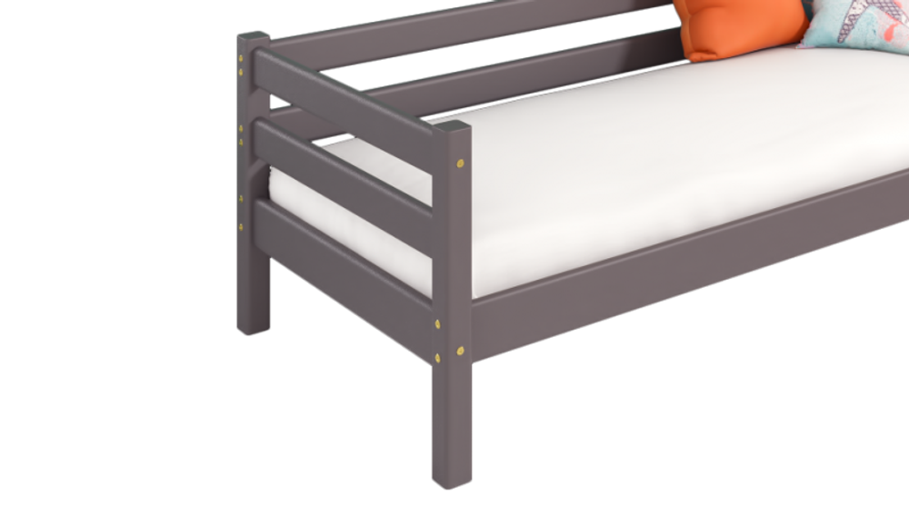 Вариант 2 Кровать "Соня" Лаванда с задней защитой