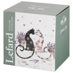 ЧАЙНЫЙ НАБОР LEFARD "ЛАВАНДОВЫЕ КОТЫ" НА 2 ПЕР. 4 ПР. 275 МЛ (КОР=16НАБ.)