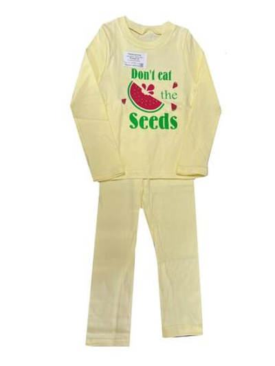 Пижама для девочек BR3-002 р.28 желт.арбуз (Boru)