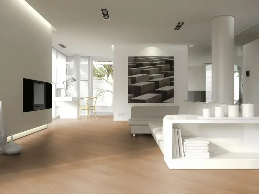 Ламинат KRONOTEX Exquisit D3004 Дуб Вейвлесс натуральный