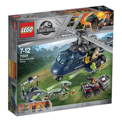 LEGO Jurassic World: Погоня за Блю на вертолёте 75928 — Blue‘s Helicopter Pursuit — Лего Мир юрского периода