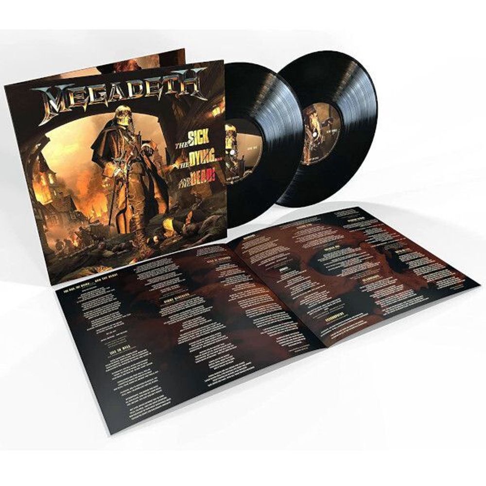 Megadeth. The Sick, The Dying... And The Dead! (2 LP) Новый альбом 2022