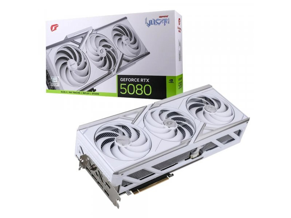 Видеокарта Colorful Nvidia GeForce RTX 5080 VULCAN [RTX 5080 Vulcan W OC 16GB-V]