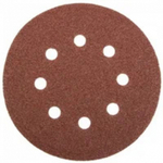 Круг шлифовальный 125 мм Р800 из абразивной бумаги на ворсовой подложке для липучки (5шт)