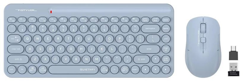 Клавиатура и мышь Wireless A4Tech Fstyler FG3200 Air2