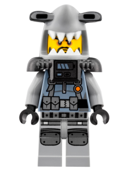 Минифигурка LEGO Ngo366  Голова-молот