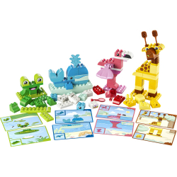 Конструктор LEGO DUPLO Town 10472 Игра строим зверюшек — фото 10