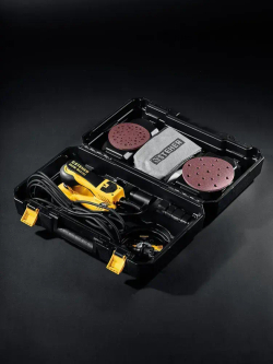 STEHER BOS-50 Duo, d125 / d150 мм, 5.0 мм, 350 Вт, бесщеточная орбитально-шлифовальная машина, кейс (BOS-50)