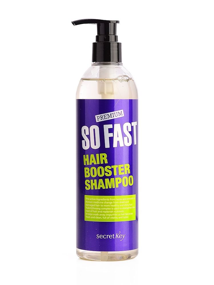 Secret Key Шампунь для быстрого роста волос - So fast hair booster shampoo EX, 360мл