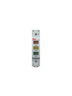 Индикатор напряжения трехфазный AV-L EKF av-l-3ph-averes