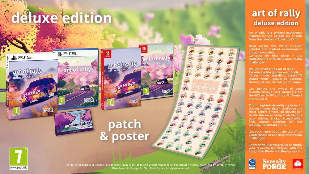Игра Art of Rally Deluxe Edition (Русская версия) для PlayStation 5