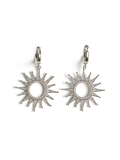 Серьги "Sun" Silver