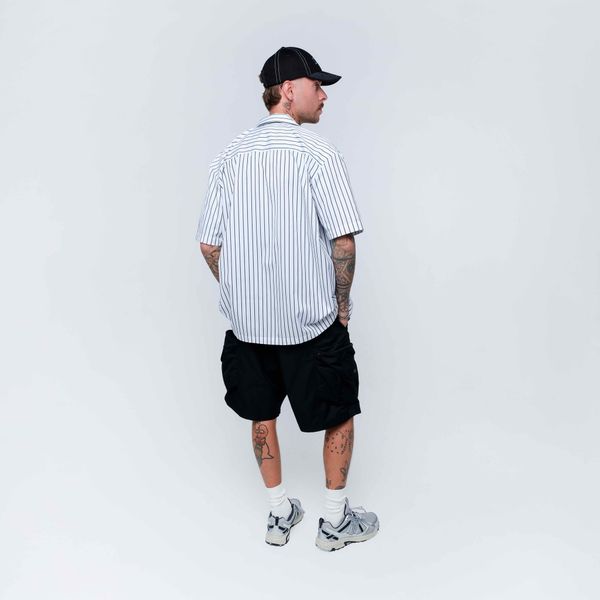 Рубашка Oval Logo белая - фото 4