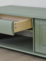 Тумба под телевизор Сюзанна 180 см, зелёная