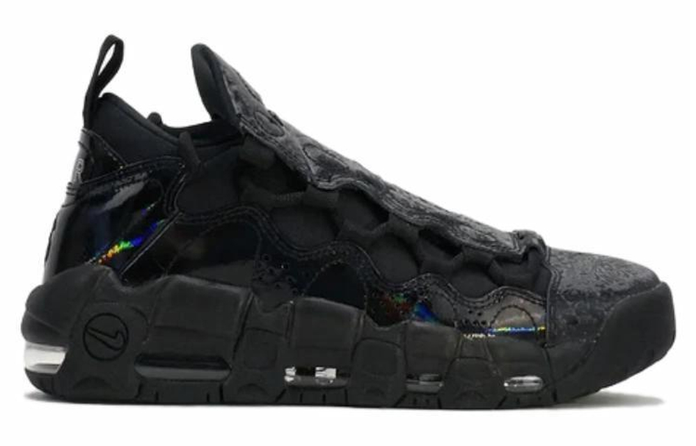 Кроссовки Nike Air More Money All-Star "Black" 2018 (Женская размерная сетка)
