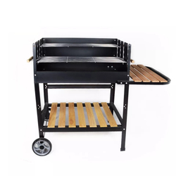 Прямоугольный угольный гриль барбекю Rectangular Grill BBQ Мир Дачника 28030