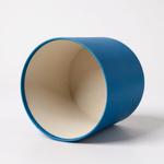 Шляпная коробка без крышки и лент 24х25 см Цвет; Ярко голубой.