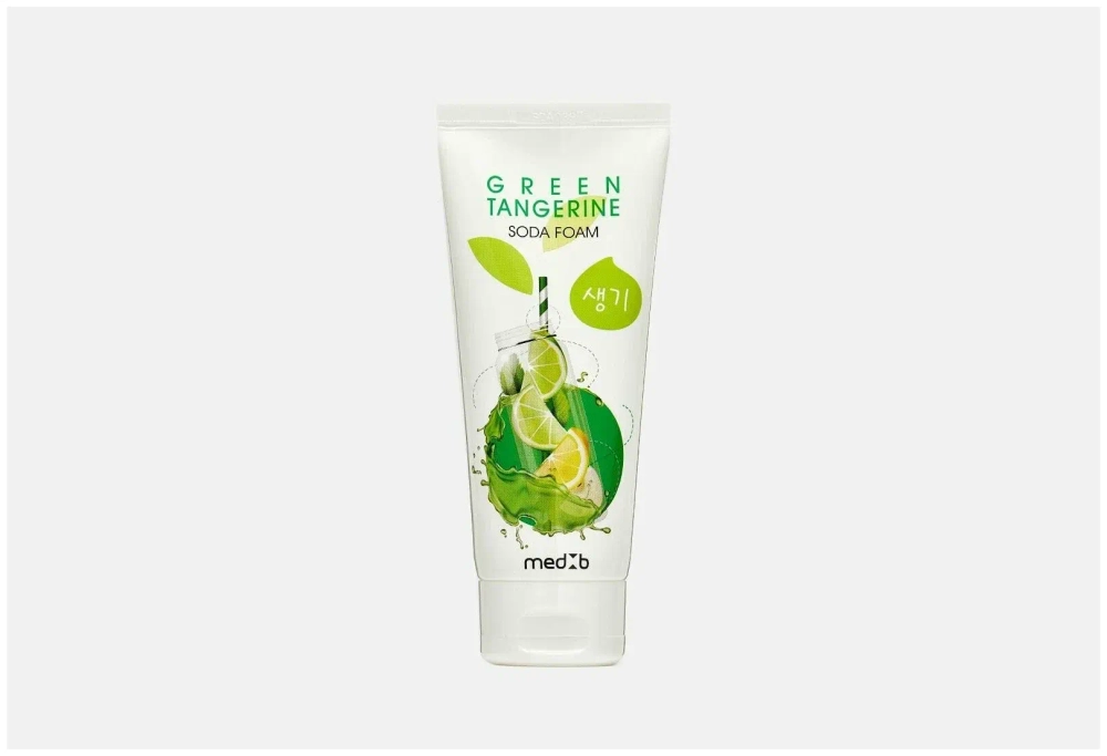 MEDB Green Tangerine Soda Foam Пенка для умывания с экстрактом зеленого мандарина и содой