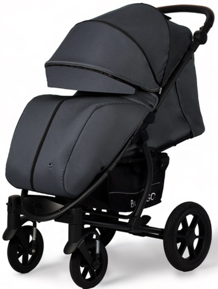 Коляска детская прогулочная Bubago арт.BG 129-1 MODEL ONE цвет темно-серый