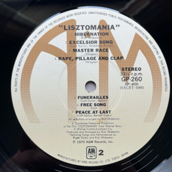 Винтажная виниловая пластинка LP Rick Wakeman Lisztomania (Япония 1975) (Оби) Листомания