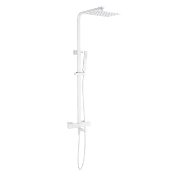 Душевая система с термостатом Tetra-Thermo SX-0169/16 Белый матовый