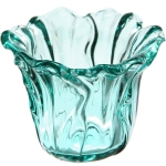 Подсвечник «Цветок» 10,5*7,5 см, Изумруд