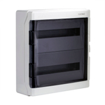 Щит распределительный настенный с дверцей 36 мод.,IP65, серый, с клеммным блоком 63А DKC