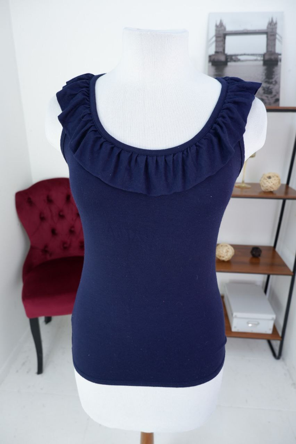 Топ из вискозы оригинальный 42 размер