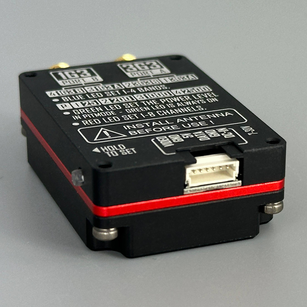 Видеопередатчик RUSHFPV двухдиапазонный VTX 1.3G/3.3G 2.5W + 2 Антенны