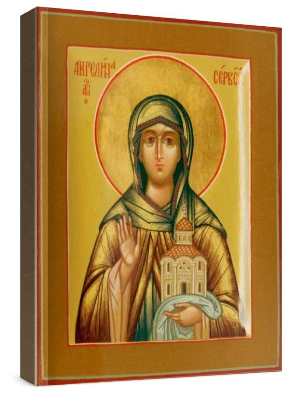 Ангелина Сербская (рукописная икона)