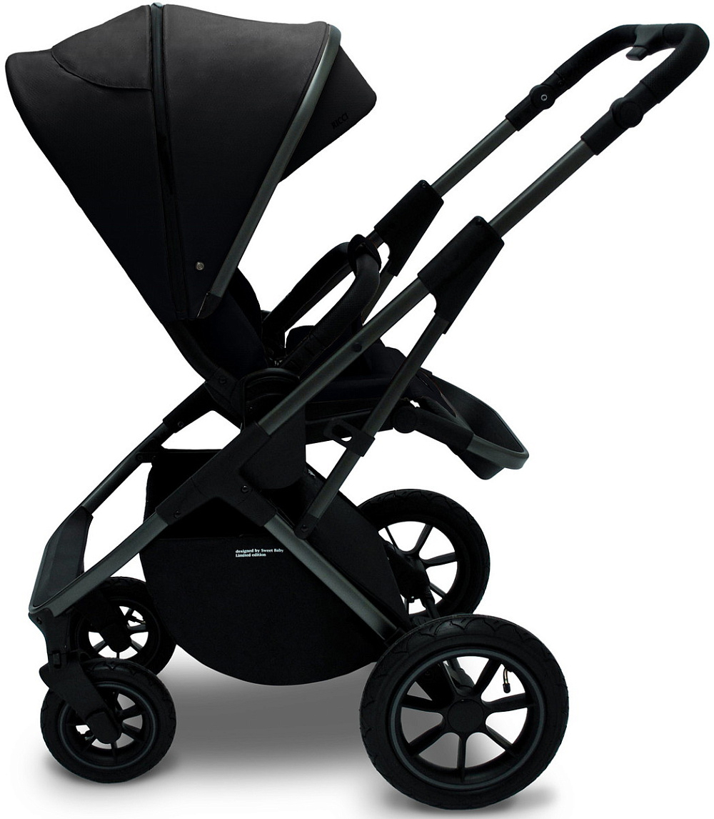 Коляска 3 в 1 Sweet Baby Ricci Air + автокресло Elegante Plus Black (Air)