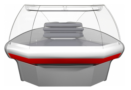 Холодильная витрина CARBOMA BAVARIA G110 VM-6 динамика (внутренний угол 90)