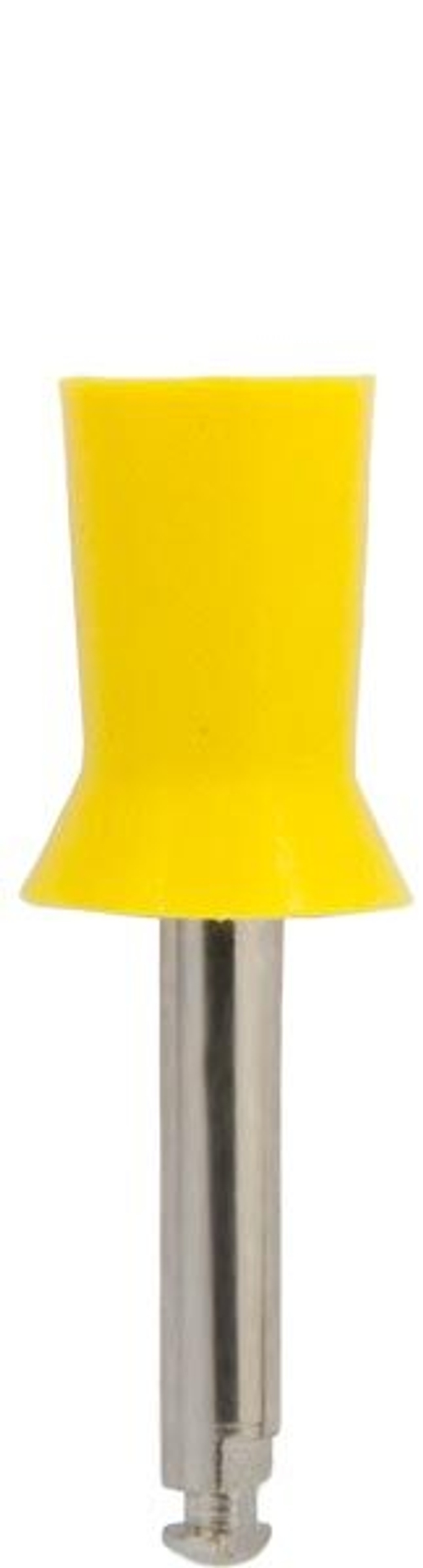 Полир ProfiLax3, резиновый колпачок для профилактики, жесткий, обратный конус, желтый, тип RA, P1242-RA, NTI, Германия