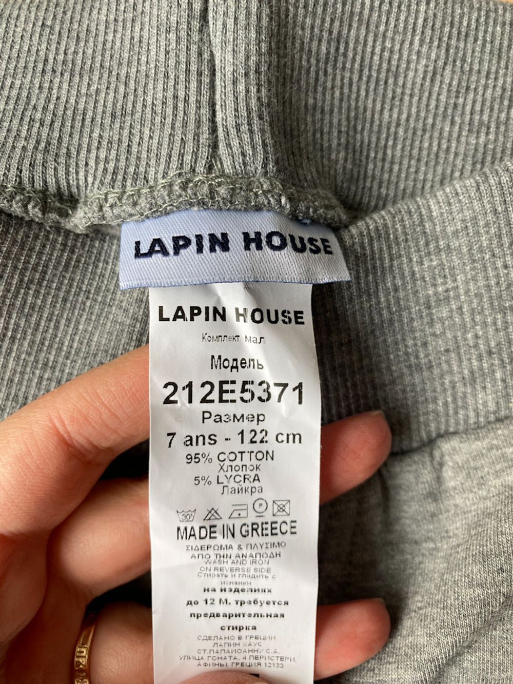 Новые хлопковые брюки Lapin House, 122