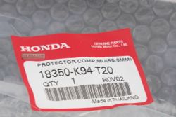 18350-K94-T20. PROTECTOR COMP., MUFFLER. Honda CB150R, CBF150N