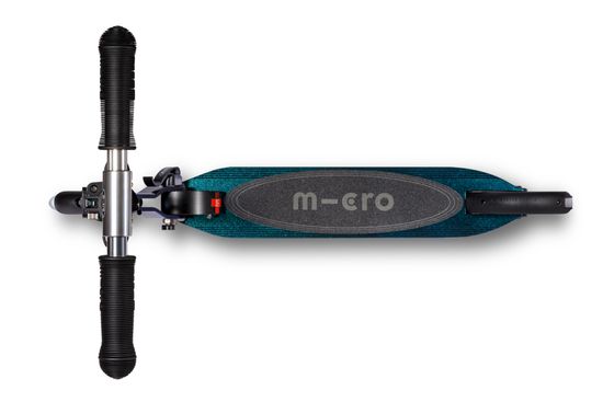 Самокат Micro Sprite жемчужно-зелёный LED