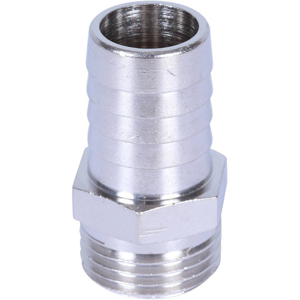 Штуцер STOUT никелированные 1/2"x18 мм НР