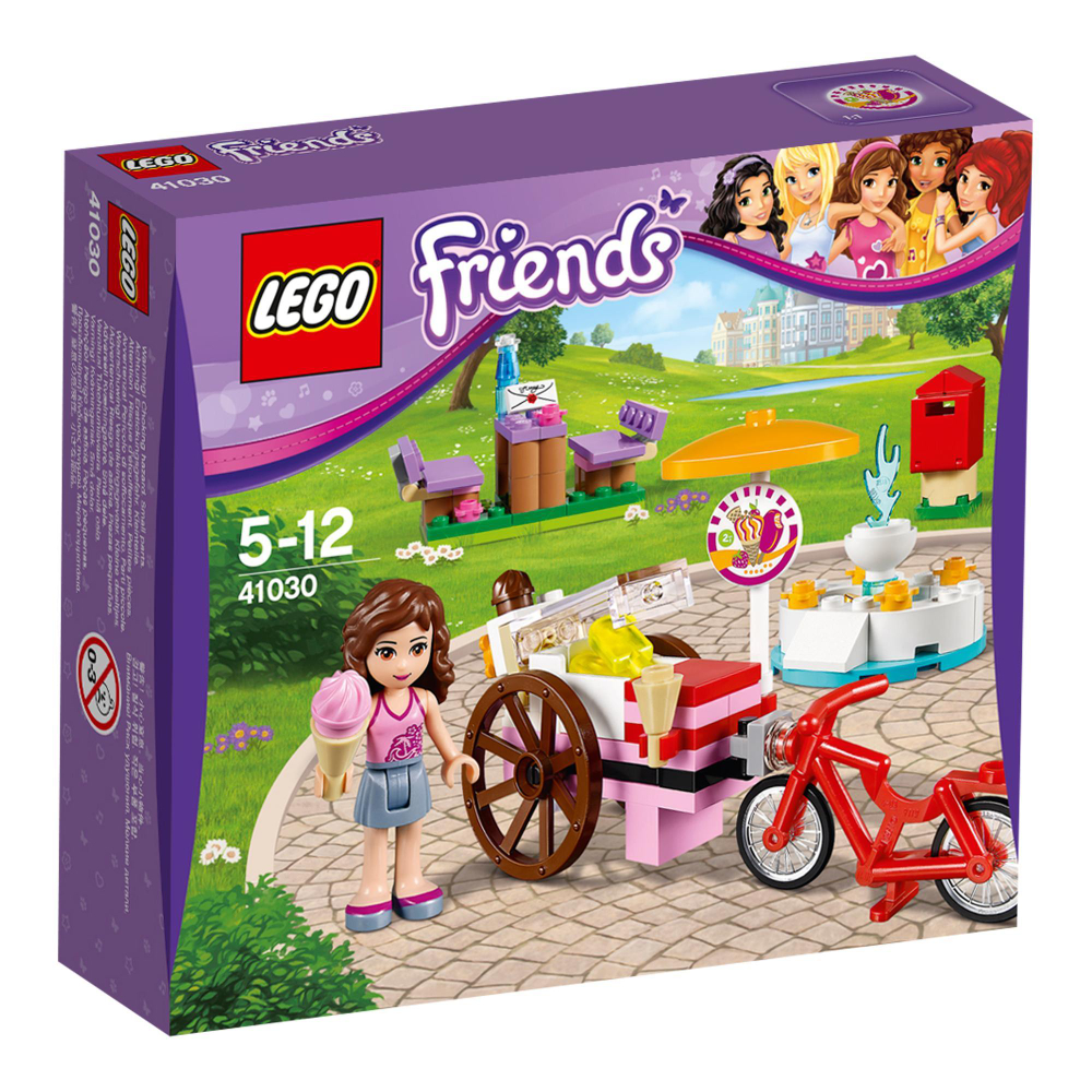 LEGO Friends: Оливия и велосипед с мороженым 41030 — Olivia's Ice Cream Bike — Лего Френдз Друзья Подружки