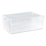 Ящик штабелируемый с крышкой Модуль L 37л (прозрачный)