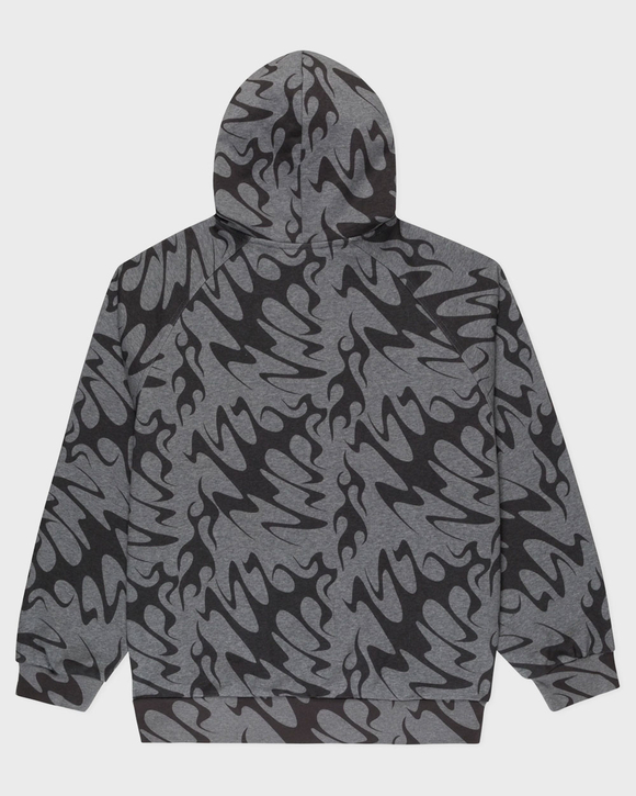 Худи RIPNDIP X LAKAI Flame Zipper Grey