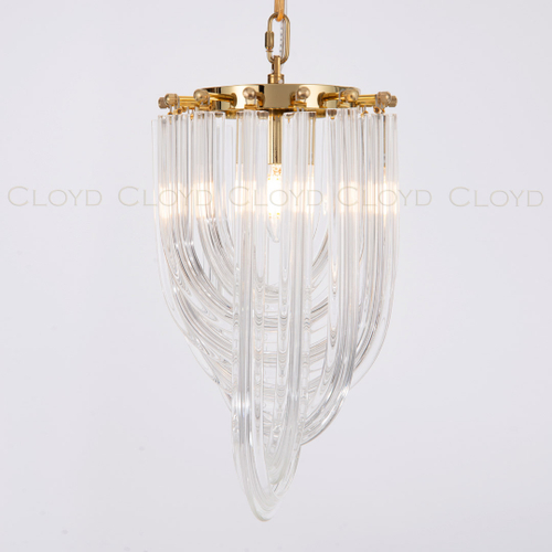 Подвесной светильник Cloyd MEBIUS-A P1 / Ø20 см - золото (арт.10923)