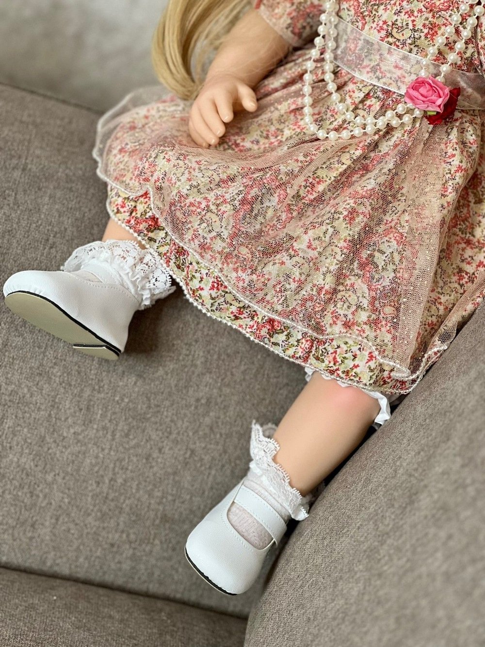 Кукла Реборн мягконабивная 60см в пакете (FA-275)