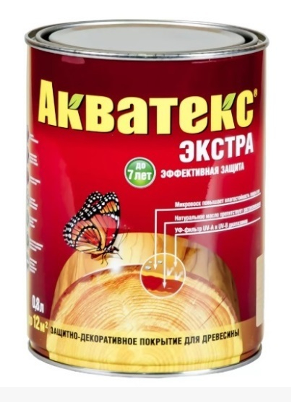 Акватекс-экстра каштан 2,7 л  рогнеда