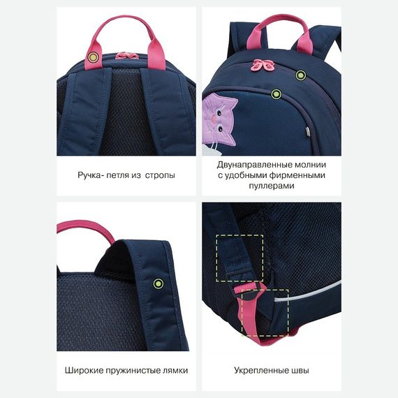 Çanta \ Bag \ RG-463-6 Рюкзак школьный (/1 синий)