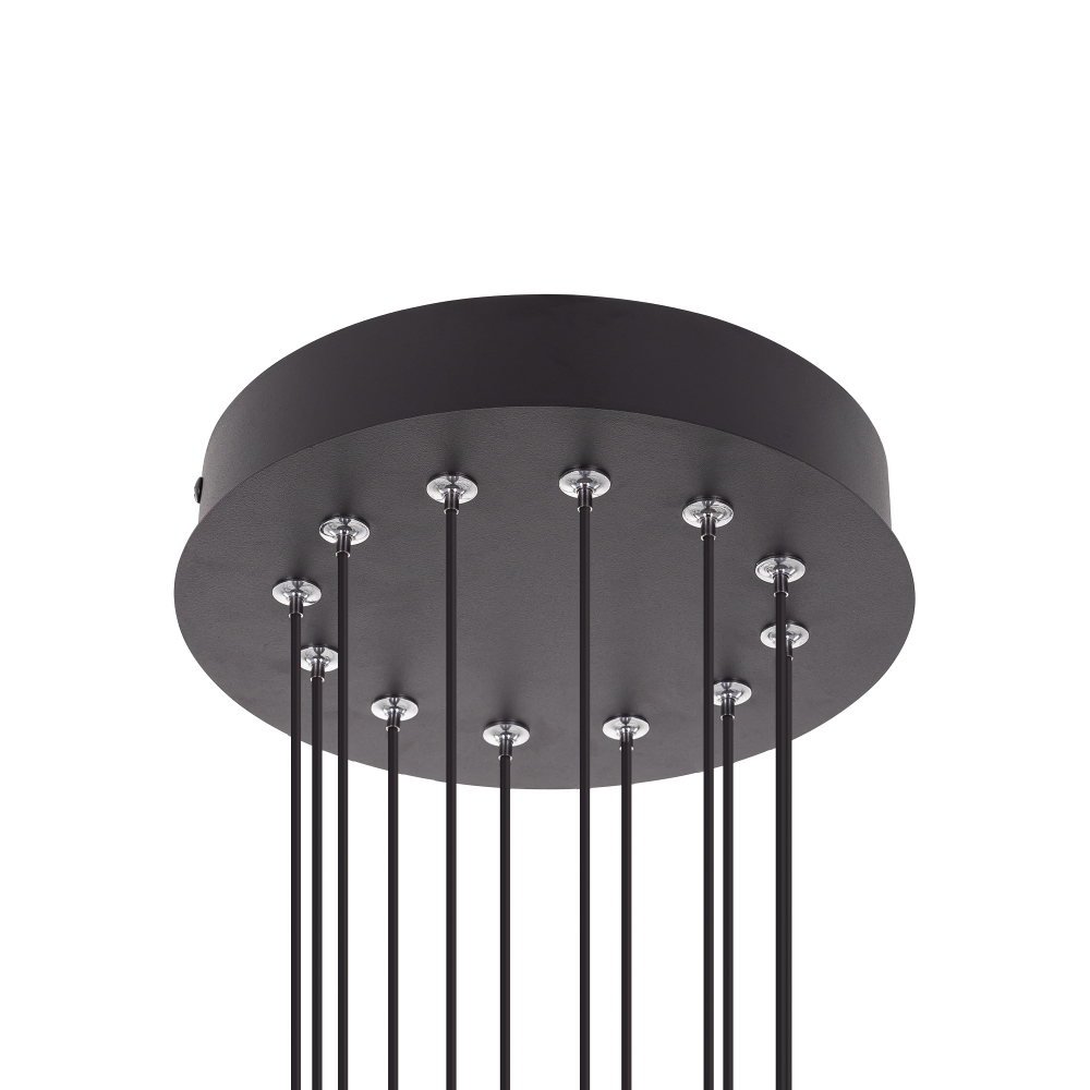 Citilux Стиг CL203261 LED Люстра подвесная с пультом Чёрная