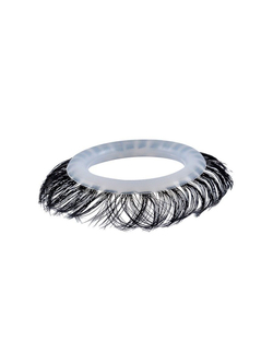 Эластичное эрекционное колечко с черными «ресничками»