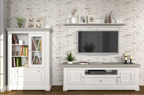 Тумба 101 Форест 2 двери и полки