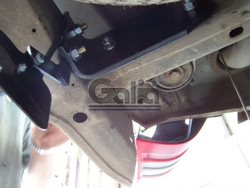 Фаркоп оцинкованный Galia M029A для Mercedes M-Klasse W163 1998-2005(паспорт и сертификат в комплекте)(без электрики)