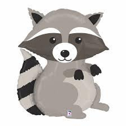 Шар (36""/91 см) Фигура, Лесной Енот, 1 шт. В039